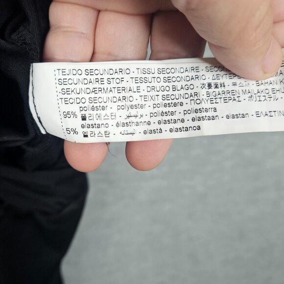 ZARA Black Deep V-neck Short Sleeve Bodysuit Size S NEW - Picture 6 of 7